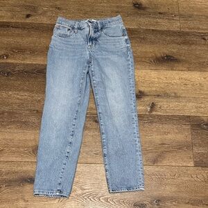Madewell Light Blue Straight-Leg Jeans